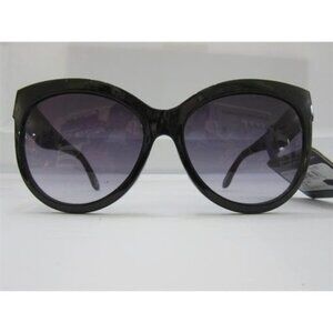 NWT Foster Grant Reset Oversize Bug Thick Frame Sunglasses Black UV400 #92764